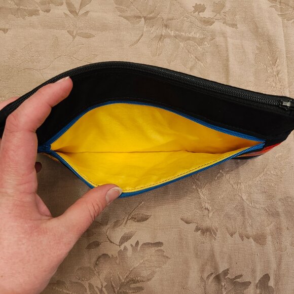 Original Rags by Marti Rainbow Birds Double Zip Pouch, Excellent Used Condition! - Picture 8 of 8